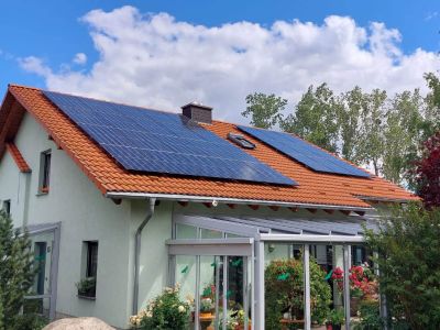 11 Kwp Photovoltaikanlage Einfamilienhaus Thale