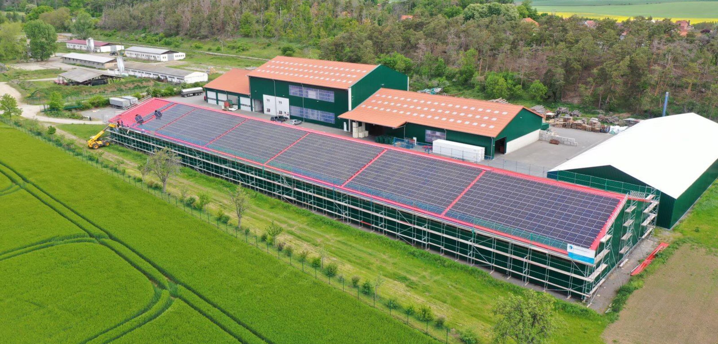 solaranlage für industrie und gewerbe